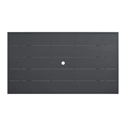 Playa - Dining Table - Dark Gray / Beige