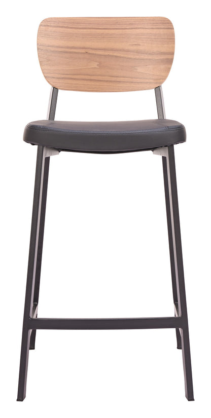 Ardenne - Counter Stool (Set of 2) - Black / Brown