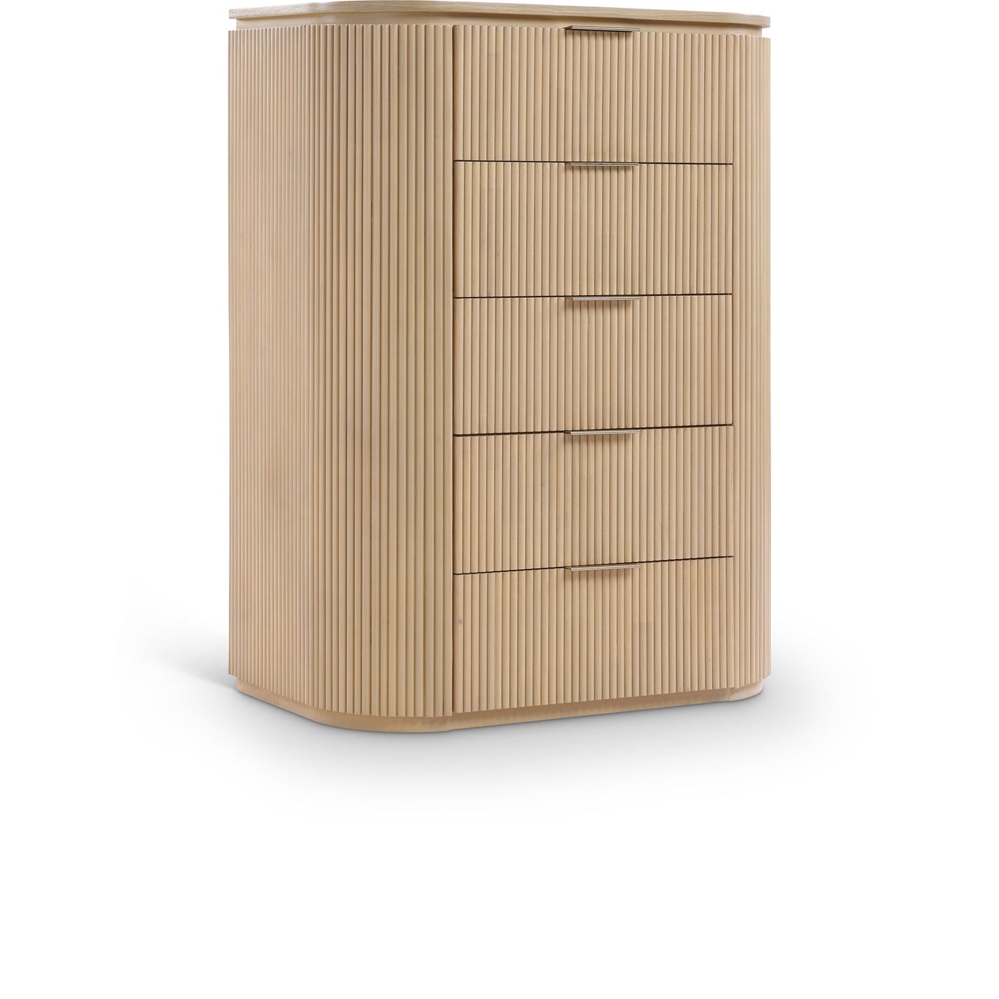 Astrid - Solid Wood And Oak Veneer Chest