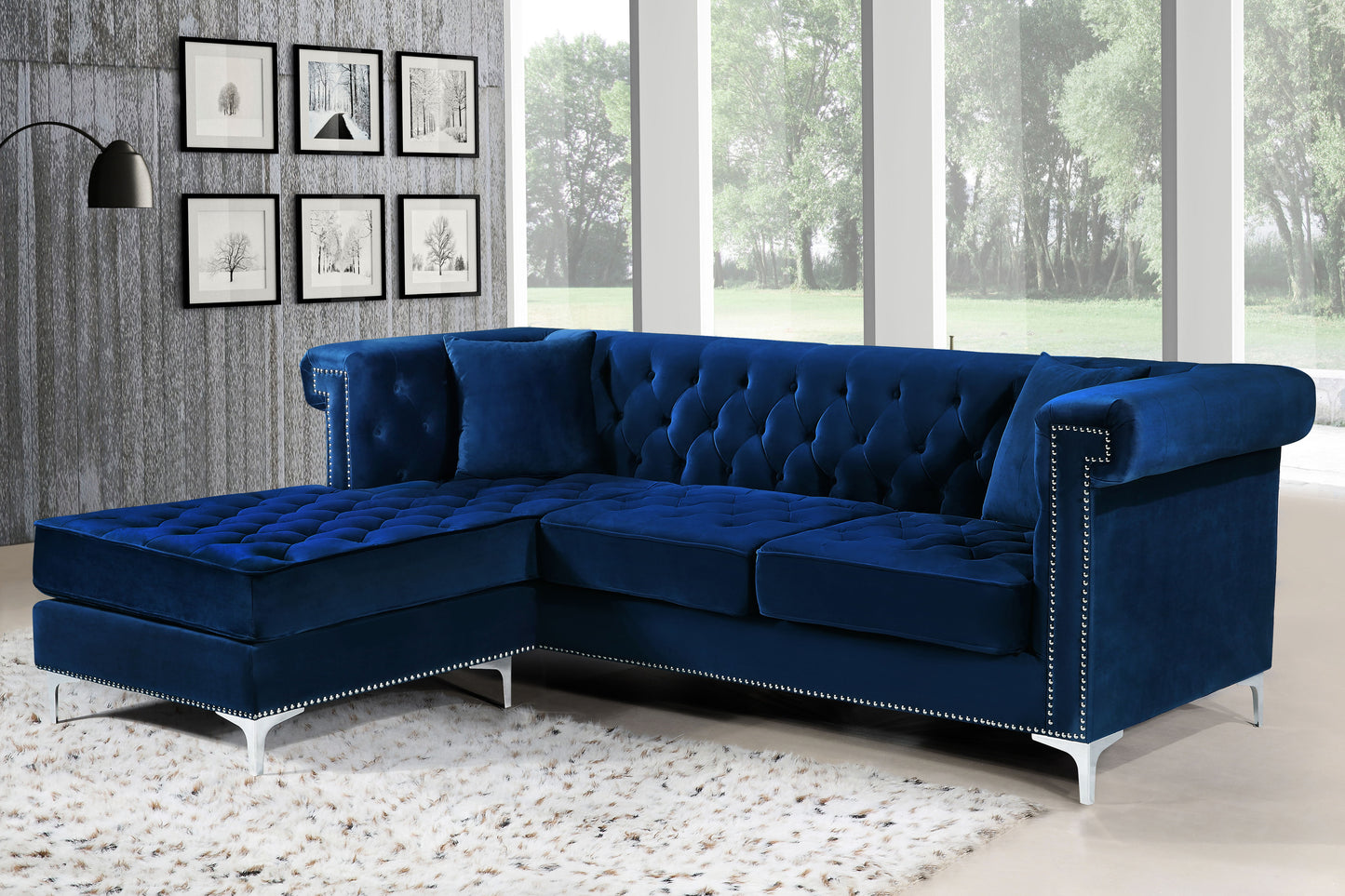 Damian - 2 Piece Reversible Sectional