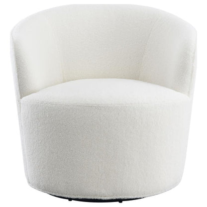 Joyce - Upholstered Barrel Back Swivel Chair