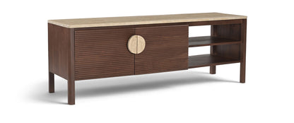 Varenna - 57.25" Acacia Wood Media Console