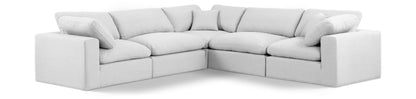 Comfy - 5 Piece Linen Modular Corner Sectional