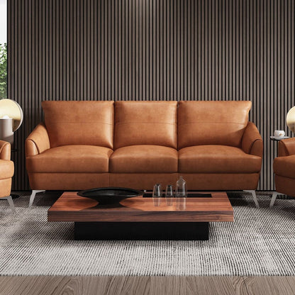 Safi - Sofa - Cappuccino Leather