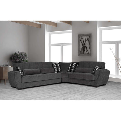 Ottomanson Armada Air - Upholstered Convertible Sectional With Storage
