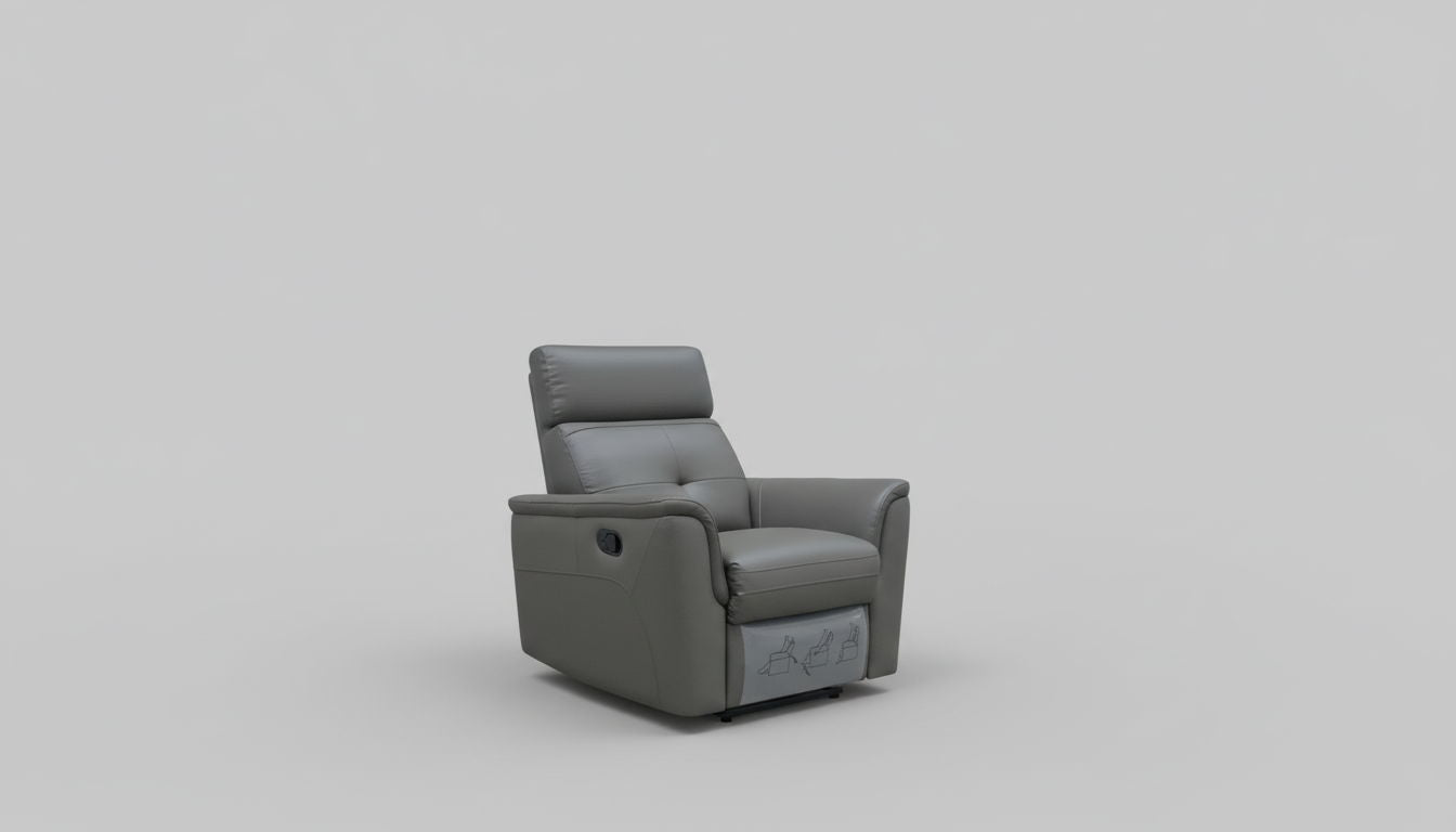 8501 - Chair With Manual Recliner