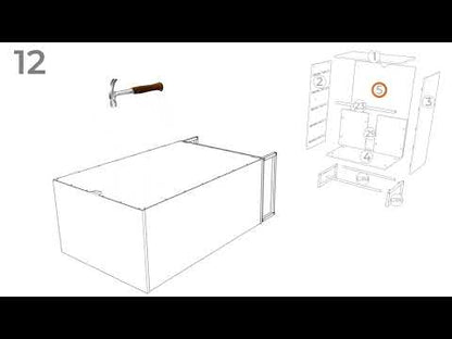 Deanlow - Five Drawer Chest - Honey