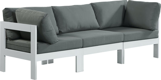 Nizuc - Outdoor Patio Modular Sofa - Grey - Modern & Contemporary