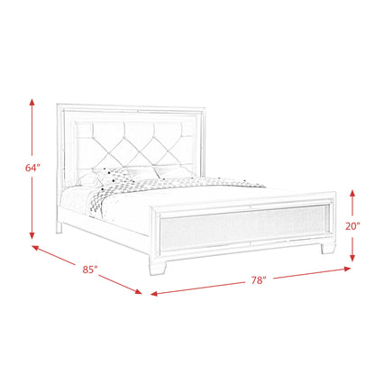 Platinum - Panel Bedroom Set