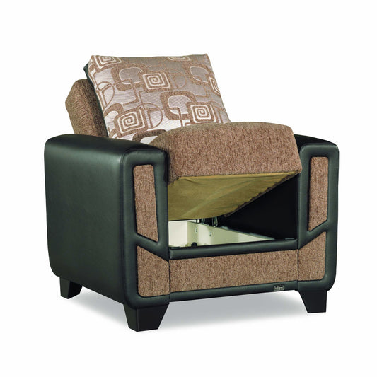 Ottomanson Mondo Modern - Convertible Armchair With Storage