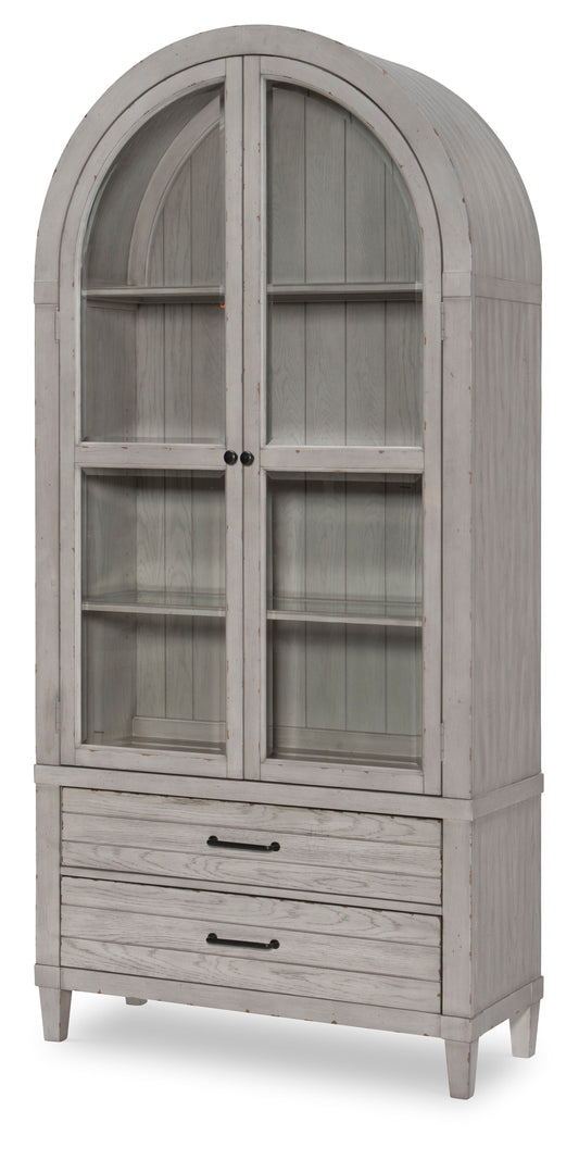 Belhaven - Complete Display Cabinet - Pearl Silver
